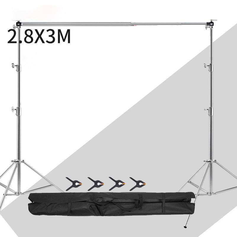 Avezano Stainless Steel Gantry 3m Horizontal Bar Retractable Background Bracket Studio Stand Shelf-AVEZANO